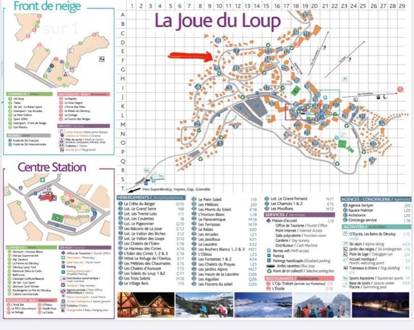 Chalet le Lagopède La Joue du Loup Esterno foto